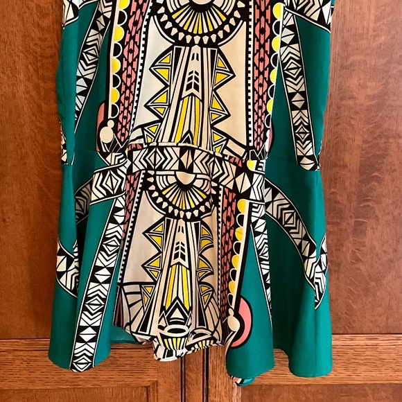 Bar III Printed Pattern Dress - Picture 4 of 5